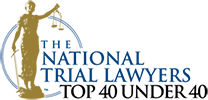 National Trial Lawyers Top 40 Under 40 member logo