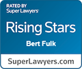 Super Lawyers Bert Fulk Rising Stars badge